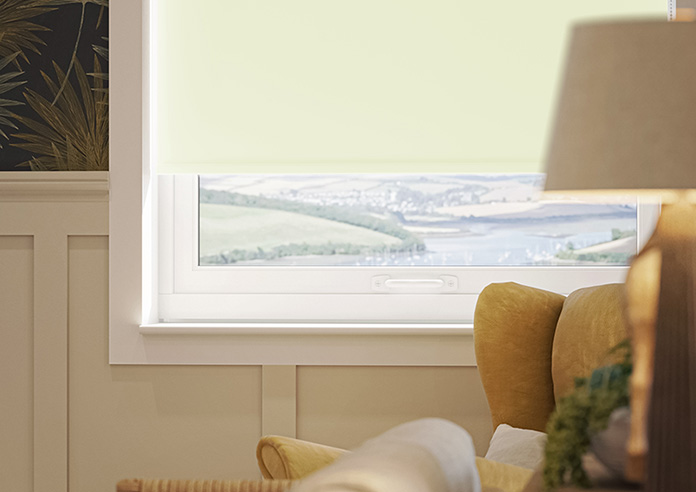 Trinity (Blackout), Ivory - Twist&Fit Roller Blind - Image 5